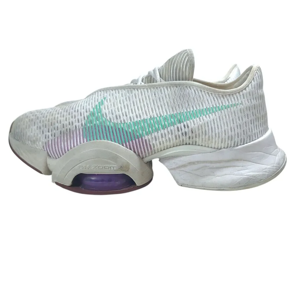 Nike Air Zoom Superrep 2 White Green Glow Women's Size 8.5 CU5925-135 2020 - Picture 2 of 16